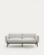 Sorells 2-seater modular outdoor sofa in aluminium with green finish 201 cm