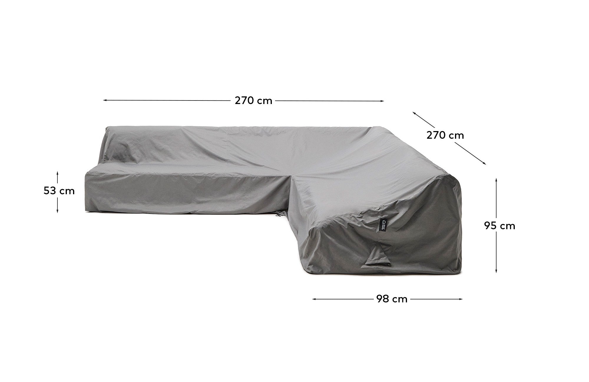 Iria zaštitna navlaka za baštenski nameštaj, maks. 270 x 270 cm