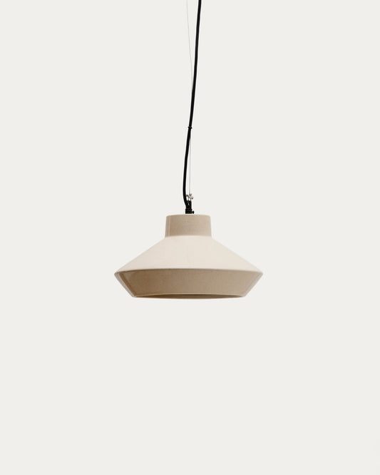 Portol bež keramička plafonska lampa