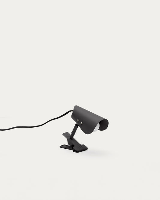 Jula mala lampa sa stezaljkom od crnog metala