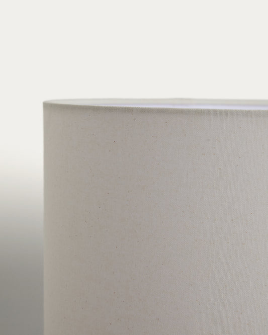 Shade for Niani ceiling lamp made of cotton, ivory color Ø 45 cm