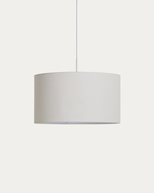Niani abažur za plafonsku lampu od pamuka boje slonovače, Ø45cm