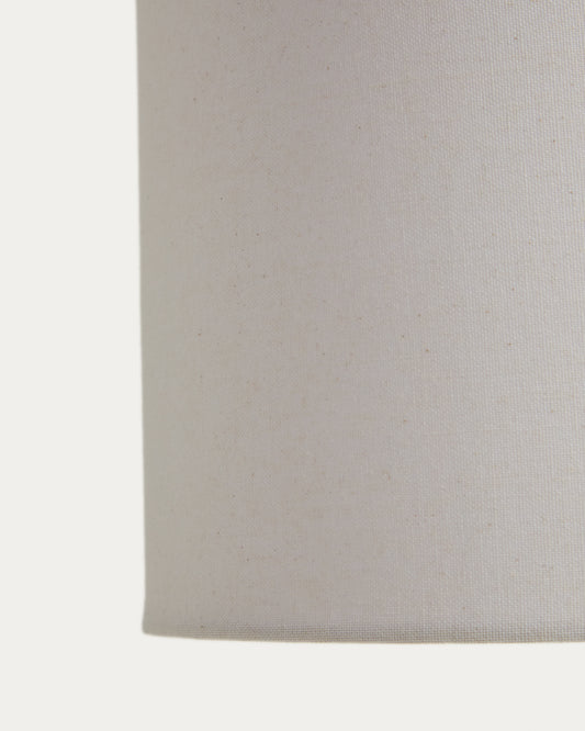 Shade for Niani ceiling lamp made of cotton, ivory color Ø 30 cm