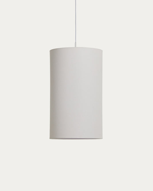 Niani abažur za plafonsku lampu od pamuka boje slonovače, Ø30cm
