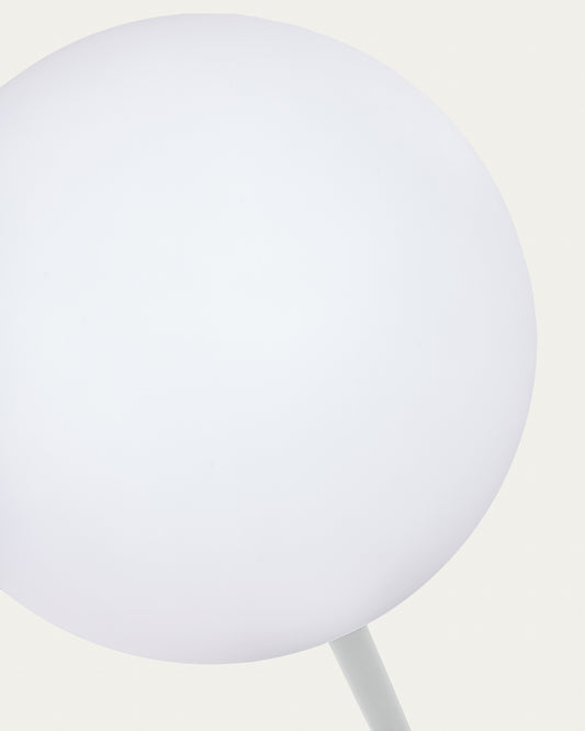 Dinesh spoljna solarna podna lampa od sivog čelika 120 cm