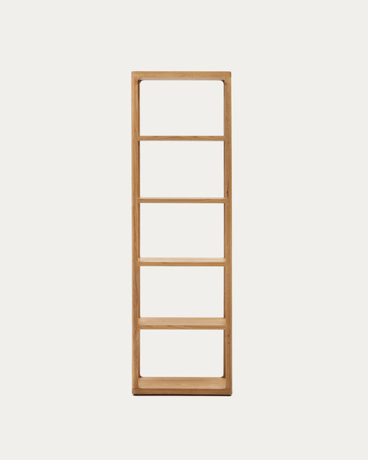 Maymai polica sa masivnom hrastovom strukturom 60 x 193 cm