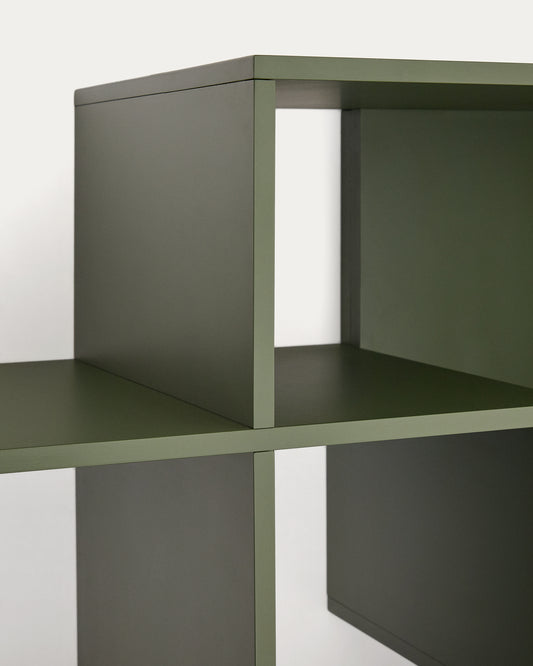 Ina modularni element za odlaganje od zeleno lakiranog MDF-a, 80 x 80cm, FSC 100%