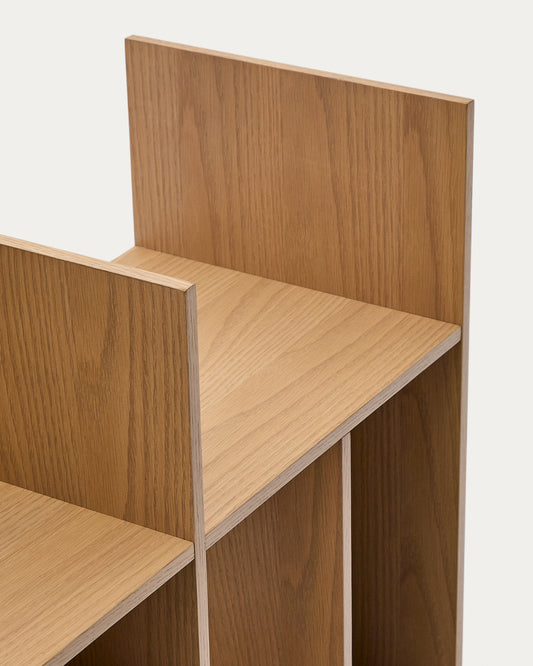 Ina modularni element za odlaganje od hrastovog furnira, prirodna završna obrada, 80 x 80cm, FSC 100%