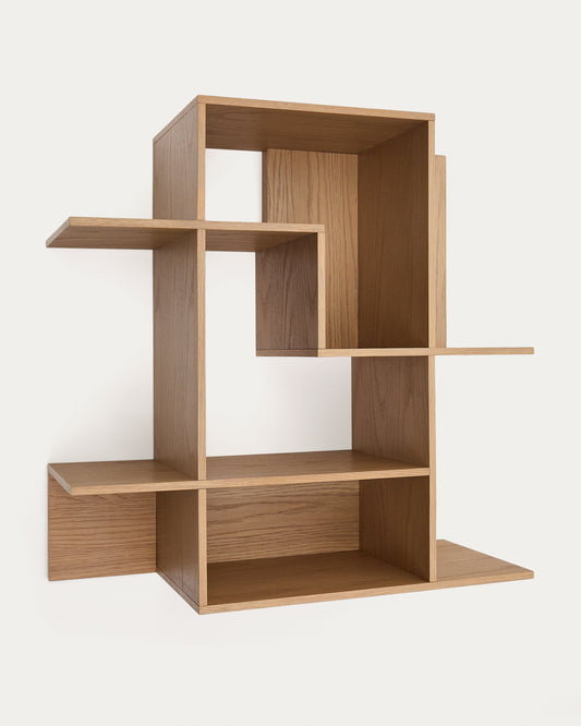 Ina modularni element za odlaganje od hrastovog furnira, prirodna završna obrada, 80 x 80cm, FSC 100%