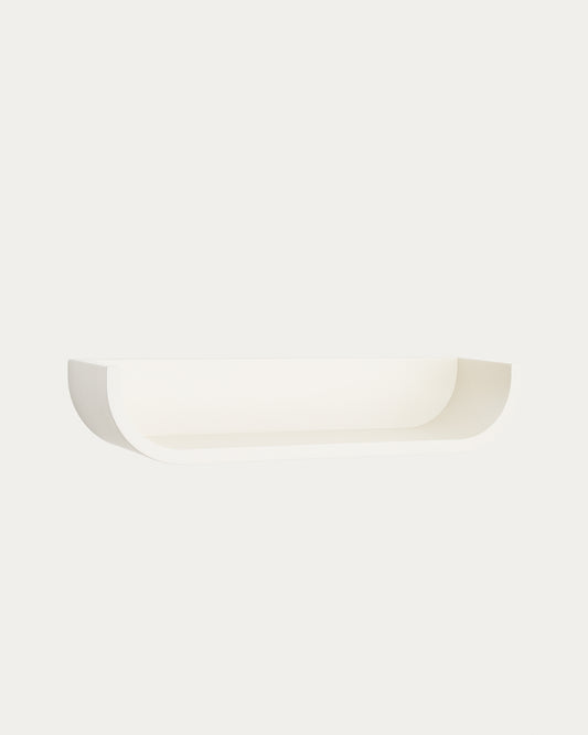 Salaya polica od lakirane bež laminirane jasenove šperploče, 60 x 12 cm