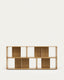Litto set od 4 modularna elementa za odlaganje od hrastovog furnira, 168 x 76 cm
