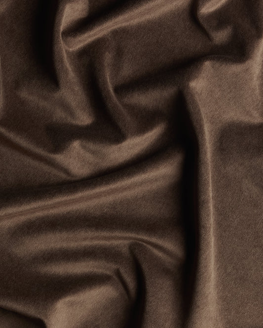 Zafor brown fabric - sample ZF08 10 x 15 cm