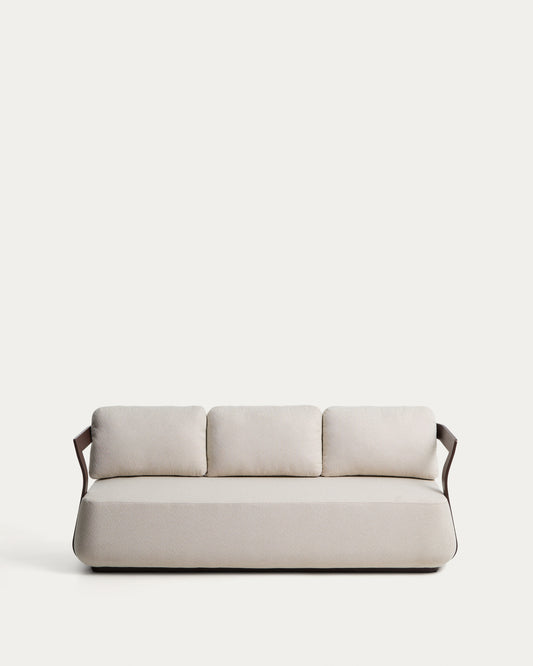 Tamaris sofa za 3 osobe od braon aluminijuma, 217cm