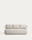 Tamaris sofa za 3 osobe od ekri aluminijuma, 217 cm