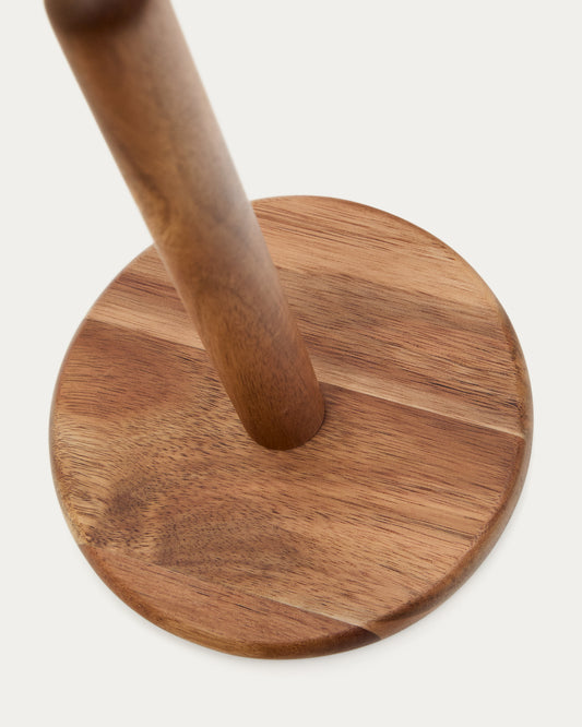 Nukha kuhinjski držač rolne od FSC 100% bagremovog drveta