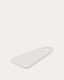 Zera serving board in white marble