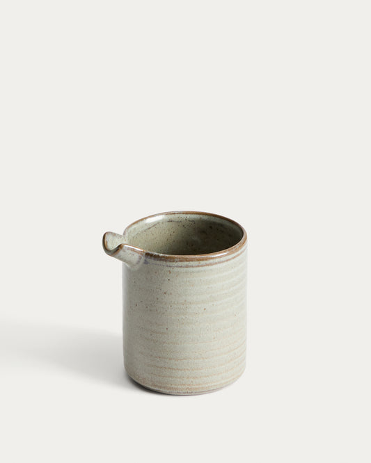 Alenia brown ceramic mug
