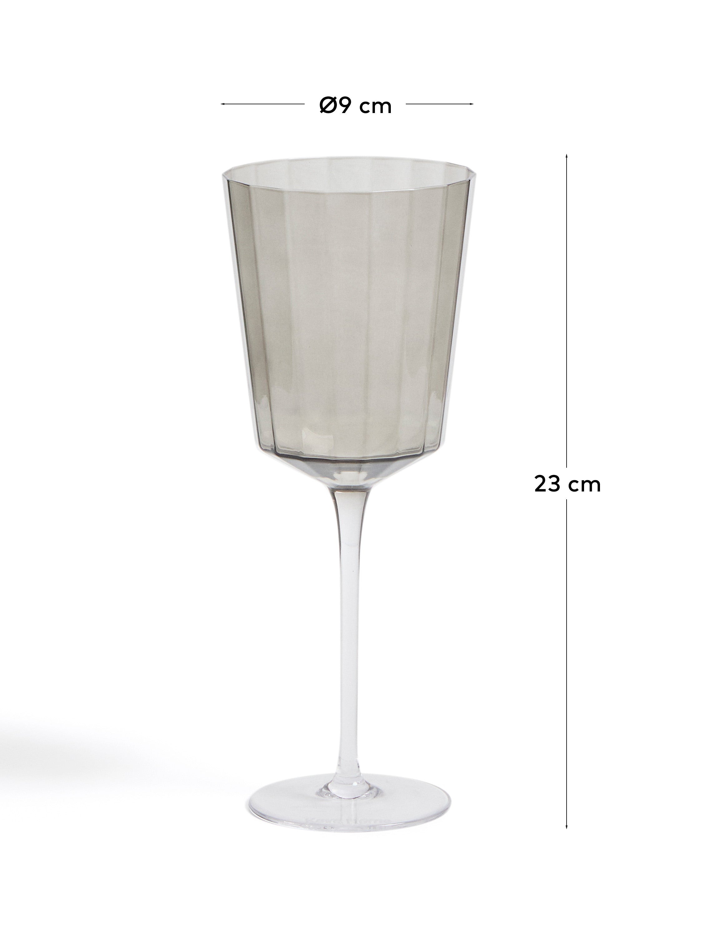 Clarien grey wine glass, 39.5 cl