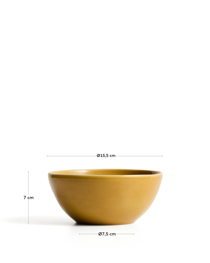 Činija Selune od keramike žuta