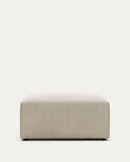 Blok tabure u bež boji, 90 x 74 cm FSC Mik Credit