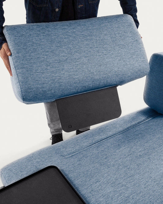 Modul 3 sedišta Compo plavi 232 cm