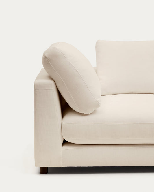 Gala desni ležaljka u bež, 193 x 105 cm