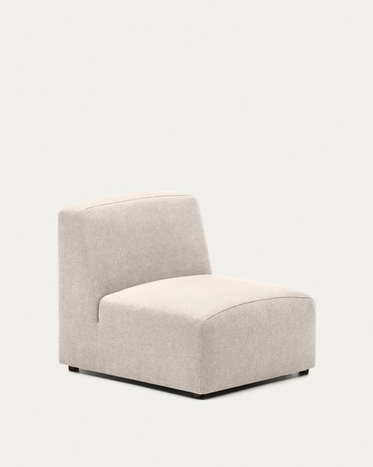 Neom seat module in beige, 75 cm FSC Mix Credit