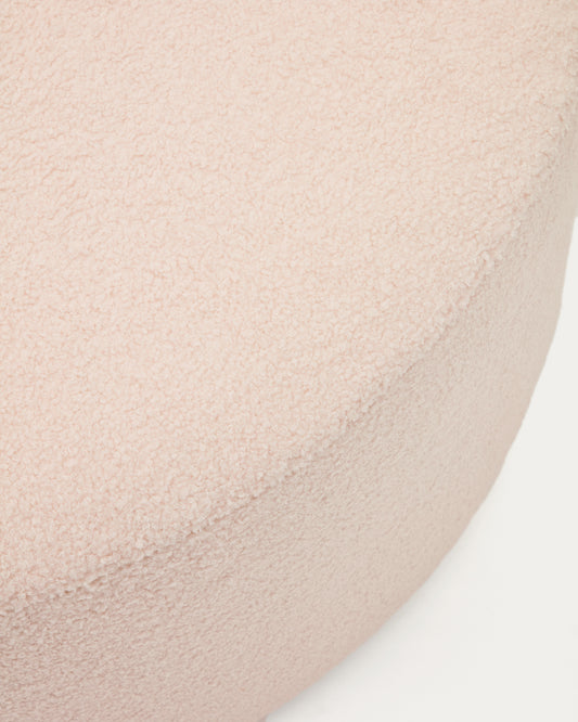Kaeli navlaka za oslonce za noge u roze bukleu Ø 60 cm