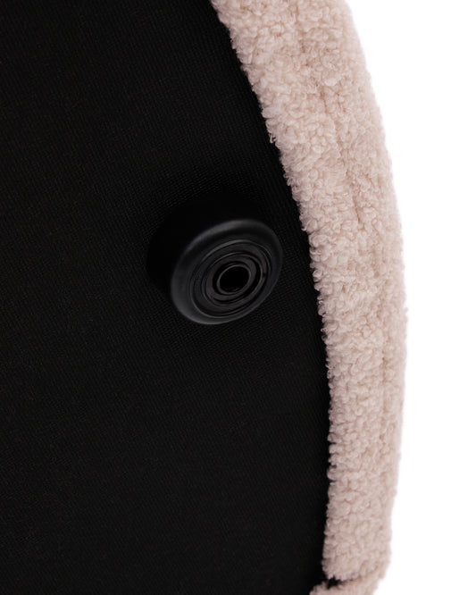 Kaeli navlaka za oslonce za noge u roze bukleu Ø 90 cm