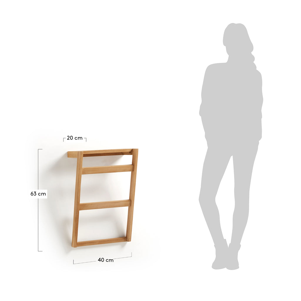 Zidna stalak za peškire Kuveni 40 x 63 cm