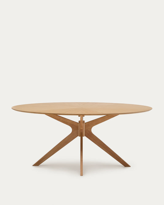 Naanim sto od hrastovog furnira, 180 x 110 cm