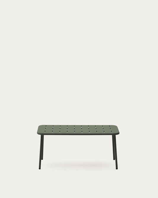 Zivia spoljni sto za kafu od zelenog pocinkovanog čelika 90 x 50 cm