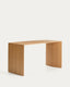 Litto radni sto od furnira hrasta, FSC Mix Credit, 140 x 60 cm
