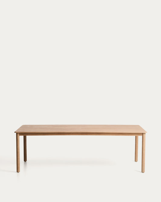 Sori sto od masivnog drveta bagrema, FSC 100%, 240 x 100 cm