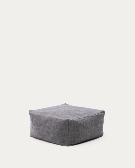 Pouf Vedell 100% PEt tamno plavi 60 x 60 x 30 cm