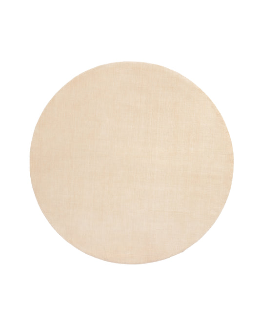 Empuries round rug in ecru Ø200 cm