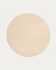 Empuries round rug in ecru Ø200 cm