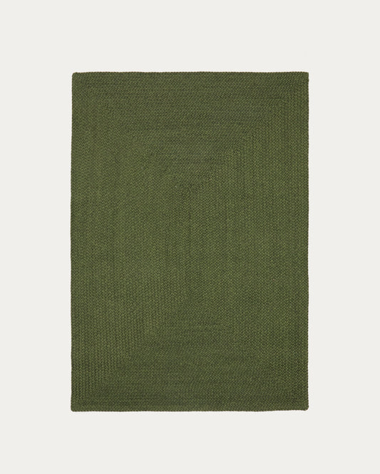 Rug Despas in synthetic fibers green 160 x 230 cm  