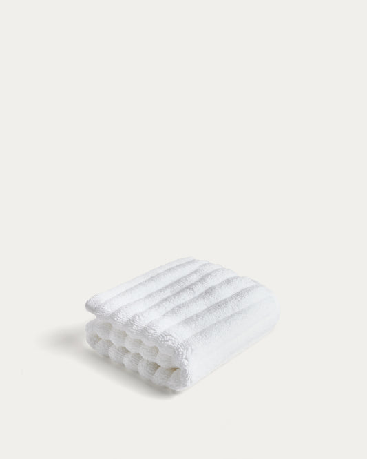Navira beli peškir za lice od 100% pamuka, 30 x 50cm