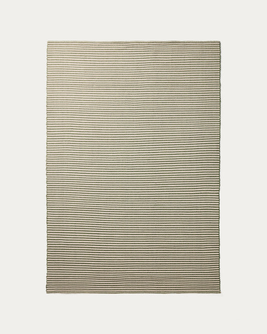 Ardelia tepih od sintetičkog vlakna u zelenoj i bež boji, 160 x 230cm