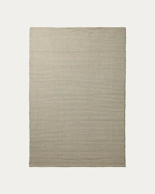 Ardelia tepih od sintetičkog vlakna u zelenoj i bež boji, 160 x 230cm
