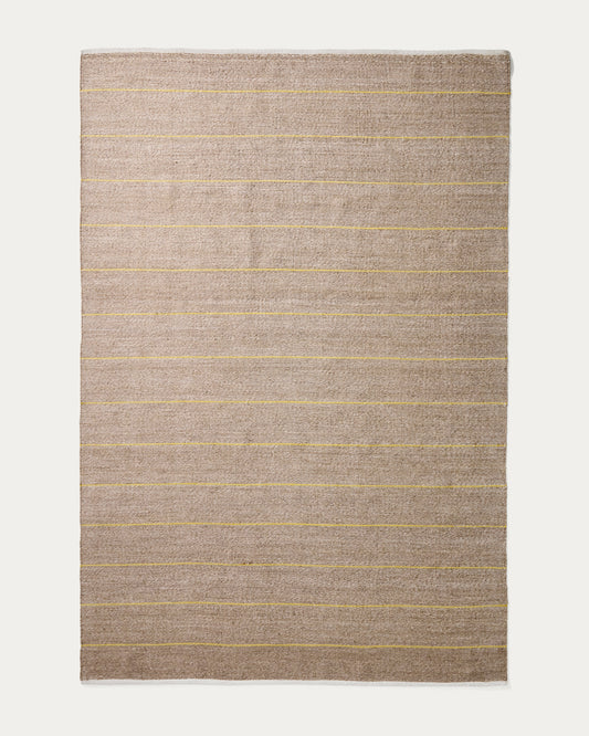 Denu bež tepih od 100% PET vlakna, 200 x 300cm