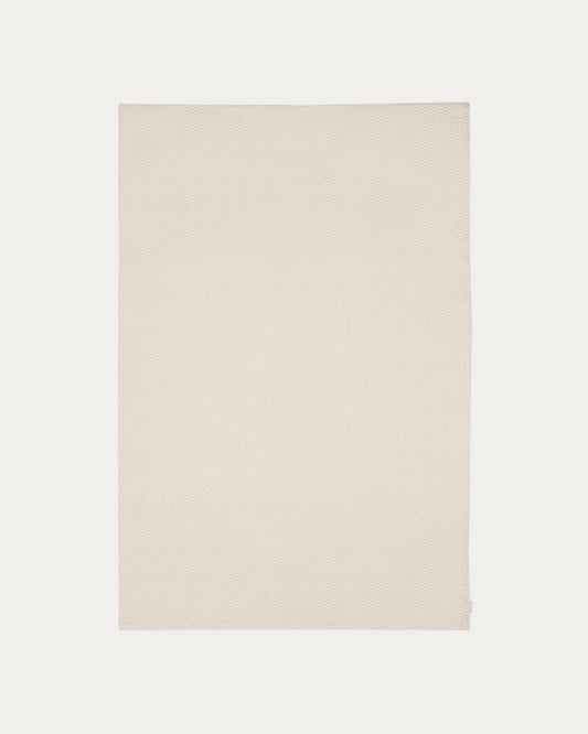 Mascarell tepih, pamuk i poliester u beloj boji, 200 x 300 cm