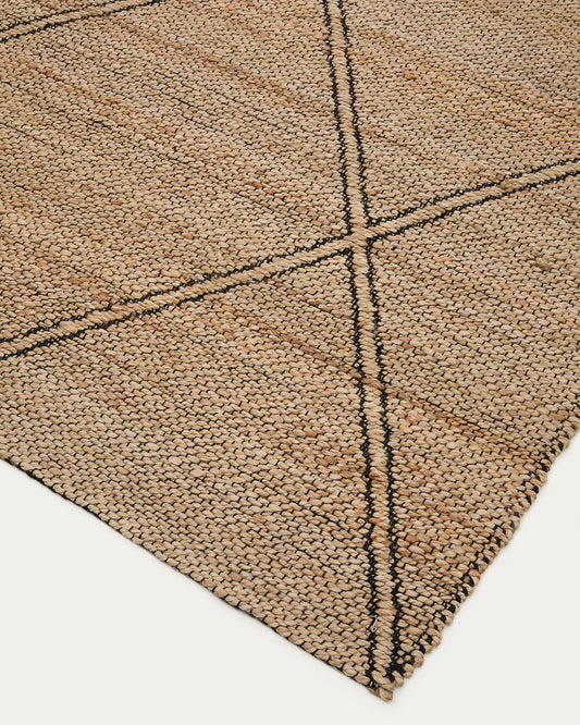 Vallalta tepih od jute, 160 x 230 cm