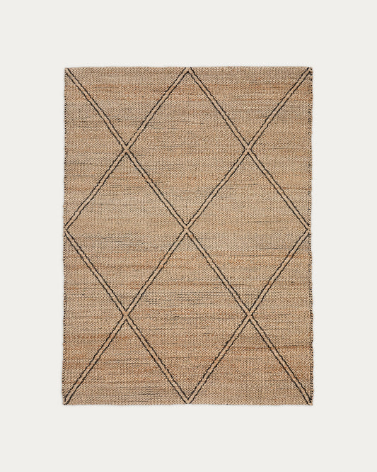 Vallalta tepih od jute, 160 x 230 cm