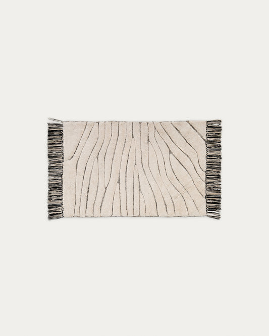 Crilda bela, pamučna prostirka za kupanje, 50 x 70 cm