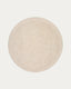 Marely okrugao, beli, vuneni tepih, Ø 200 cm