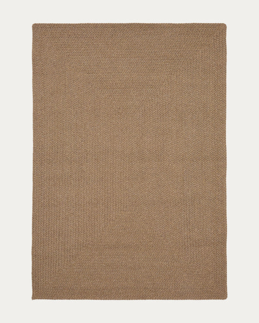 Despas beige synthetic fibre rug 200 x 300cm