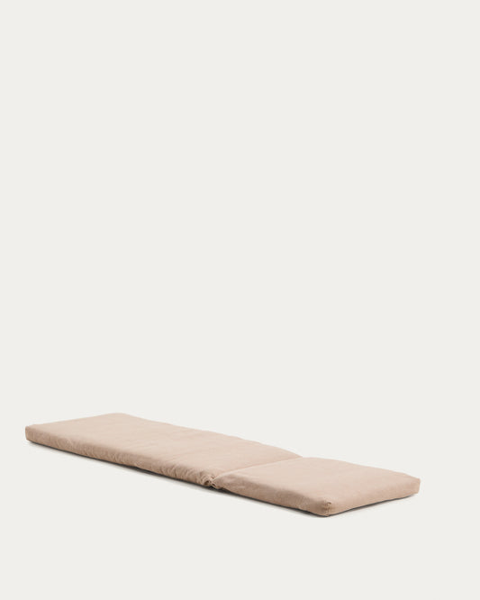 Maoni bež jastuk za ležaljku od 100% PET vlakna, 50 x 175cm
