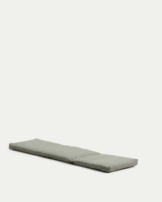Maoni zeleni jastuk za ležaljku od 100% PET vlakna, 50 x 175cm